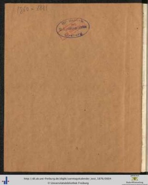 Besitzstempel der St. Josefskongregation Ursberg.