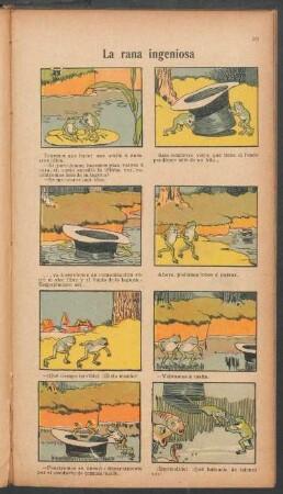 La rana ingeniosa - [Cómic]