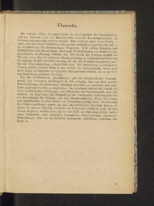 Übersicht.