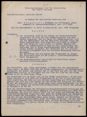 Stegmaier, Karl