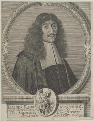Bildnis des Ioannes Georgivs Fvchs