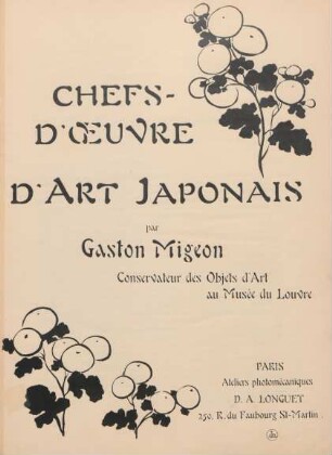 Chefs-d'oeuvre d'art japonais