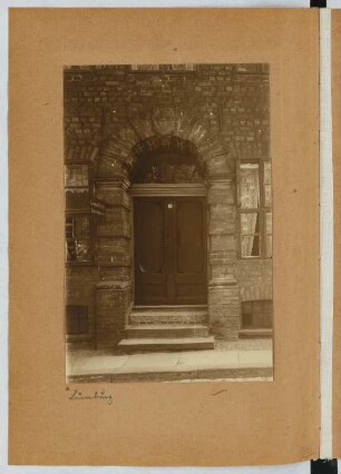 Tür, Lüneburg: Ansicht (aus: Skizzen- und Fotoalbum 25)