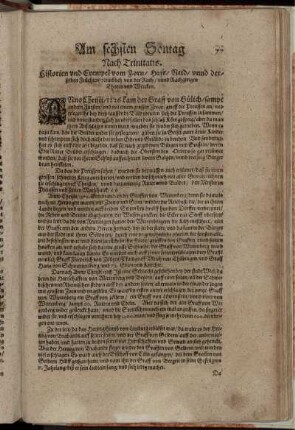 Am sechsten Sontag Nach Trinitatis