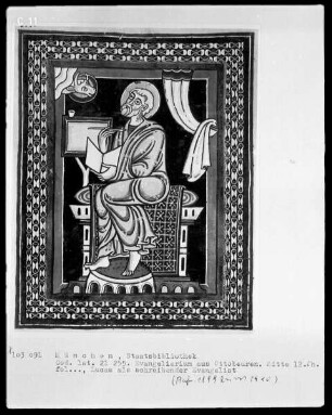 Evangeliar aus Kloster Ottobeuren — Der Evangelist Lukas