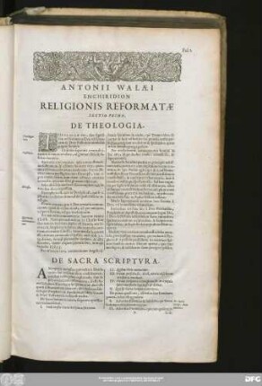 [II.] De Sacra Scriptura.