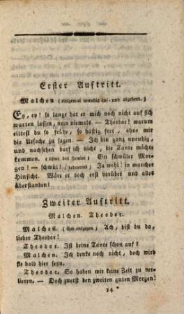Die Hochzeitsreise : ein Lustspiel in einem Aufzuge