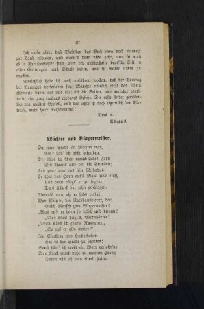 Wächter und Bürgermeister.