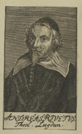 Bildnis des Andreas Rivetvs
