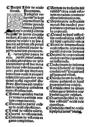 Liber de oculo morali