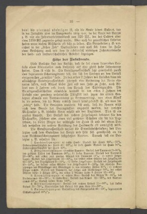 Höhe der Unfallrente