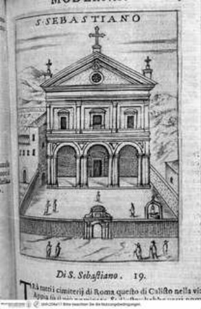 Ritratto di Roma moderna., Seite 125: San Sebastiano