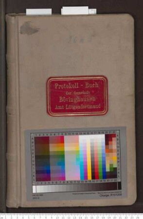 Protokollbuch der Gemeinde Bövinghausen