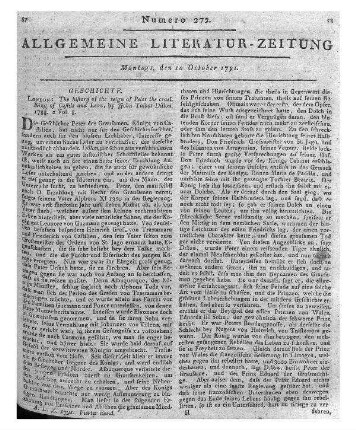 [Zur Lippe-Weißenfeld, Karl Christian]: Leben des regierenden Grafen Wilhelm zu Schaumburg-Lippe und Sternberg / von Germanus. - Wien : Stahel, 1789