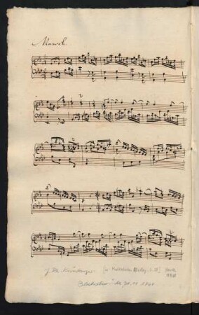Märsche; Tasteninstr.; Es-Dur; EngK 197