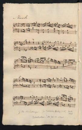 Märsche; Tasteninstr.; Es-Dur; EngK 197