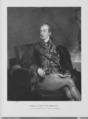Klemens Wenzel Nepomuk Lothar von Metternich