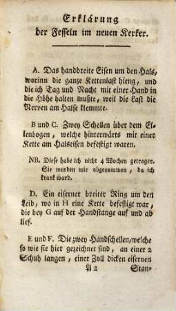 Merkwürdige Lebensgeschichte, Zweyter Theil