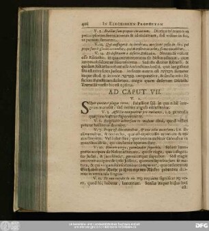 Ad Caput VII.