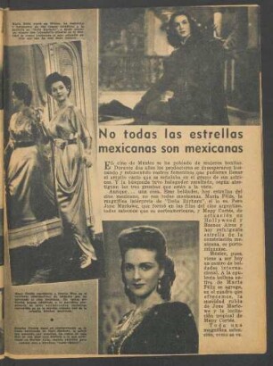 No todas las estrellas mexicanas son mexicanas