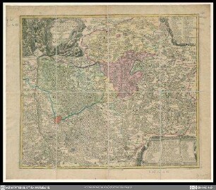 Territorii Sacri Romani Imperii liberae civitatis Norimbergensis nova et accurata delineatio geographica et topographica