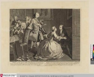 Pamela on her knees before her Father