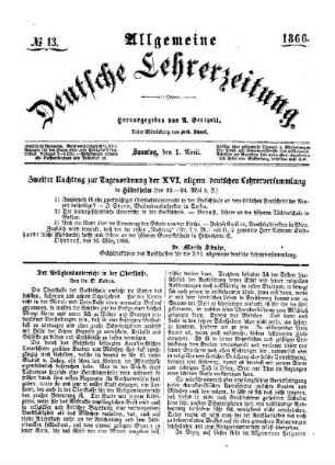 Der Religionsunterricht in der Oberklasse