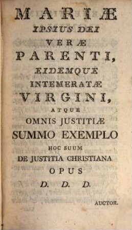P. F. Herculani Oberrauch Ordin. Minor. Reformat. Prov. Tyrol. ... Institutiones Justitiae Christianae, Seu Theologia Moralis, 1