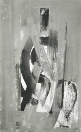 Kinder, Hans: Sitzender Akt. 1965. Tempera auf Aquarellpapier; 48,5 x 30,5 cm. Dresden: Kupferstich-Kabinett C 1981-314, BAE 422