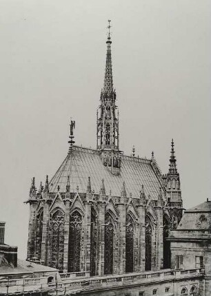 "La Sainte Chapelle de Paris" aus der Mappe "Les principaux Monuments de la France"