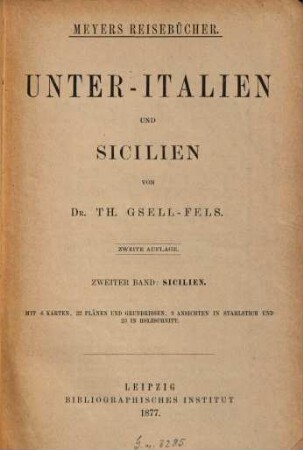 Unter-Italien und Sicilien. 2, Sicilien