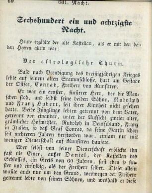 Sechshundert ein und achtzigste Nacht