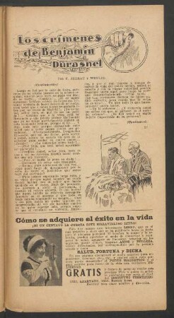 Los crímenes de Benjamin Durasnel - (Continuación)