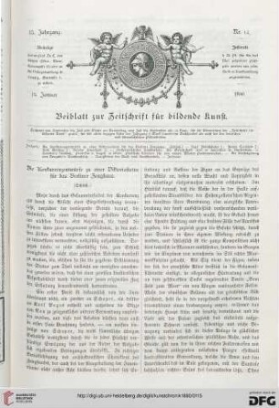 Heft 14 (15. Januar 1880)