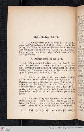 Erste Periode: bis 600