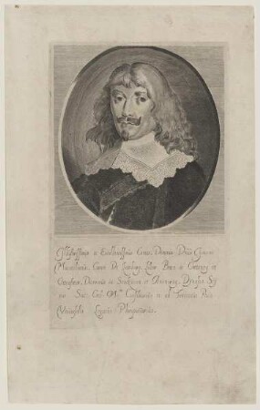 Bildnis des Joannes Maximilianus de Lamberg