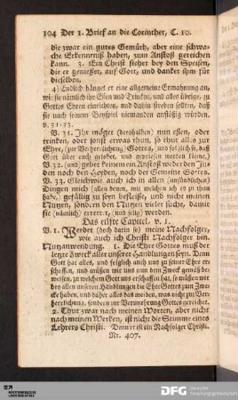 Das eilfte Capitel.