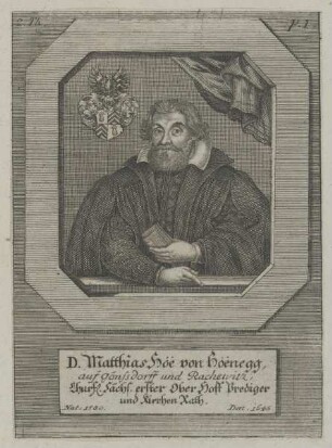 Bildnis des Matthias Hoë von Hoënegg