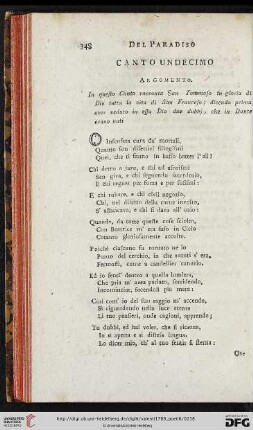 Canto undecimo