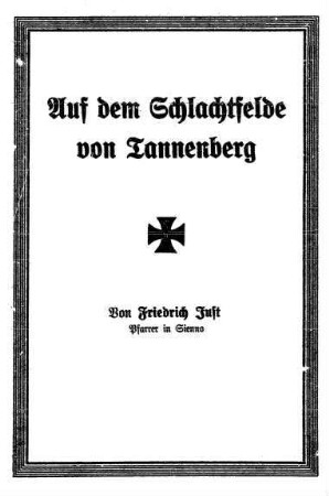 Auf dem Schlachtfelde von Tannenberg
