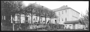 Stolpen. Schlossrestaurant - Stadtansicht