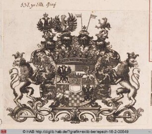 Wappen des Grafen Hugo Philipp Carl zu Eltz