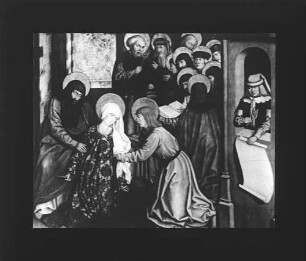 Bingen: Pfarrkirche Mariä Himmelfahrt (Gemälde "Tod Mariens" von Bartholomäus Zeitblom)