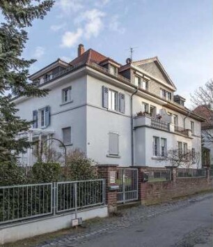 Wohnhausgruppe um 1910; Darmstadt, Gesamtanlage Ludwig-Büchner-Straße