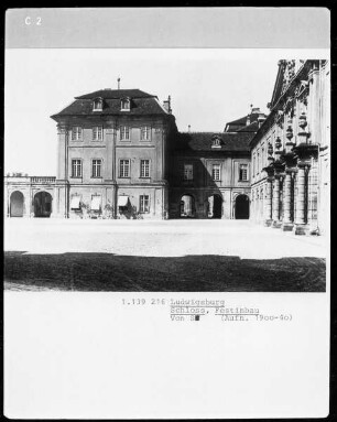 Residenzschloss Ludwigsburg — Festinbau