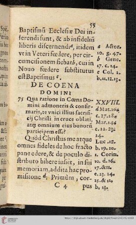 De Coena Domini