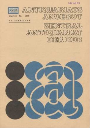 Nr. 1286: Mathematik