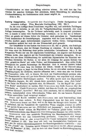 271-272, Ludwig Gumplowicz, Grunriß der Soziologie, 1905