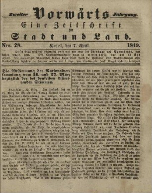 2.1849, Nr.28(7.April)