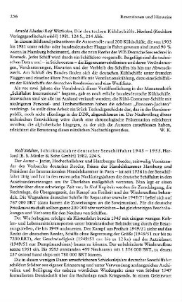 Kludas, Arnold ; Witthohn, Ralf :: Die deutschen Kühlschiffe : Herford, Koehler, 1981